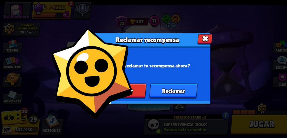 conseguir recompensas gratuitas en Brawl Stars
