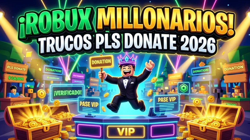 PLS Donate en Roblox 2026: Cómo Conseguir Robux Rápido, Estrategias que Sí Funcionan y Trucos Poco Conocidos
